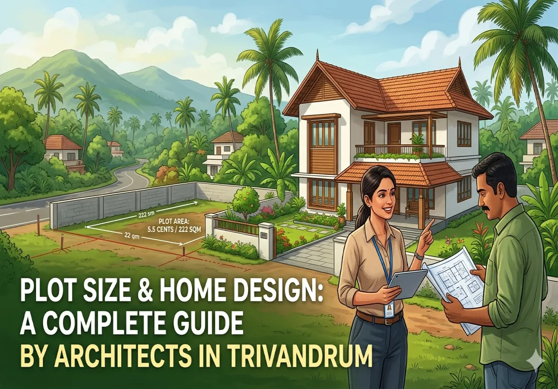 Plot Size and Home Design: A Complete Guide by Architects in Trivandrum