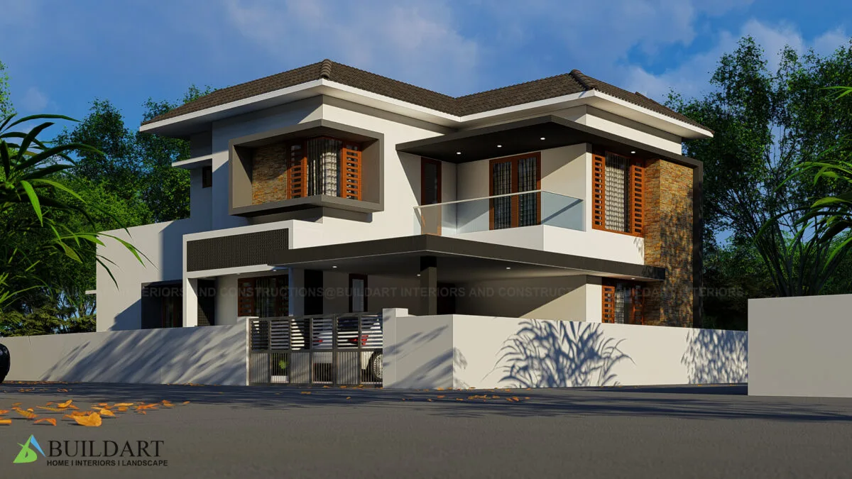 Ideas for Modern Kerala Home Architecture on Small Plots | A Guide by Architects in Trivandrum