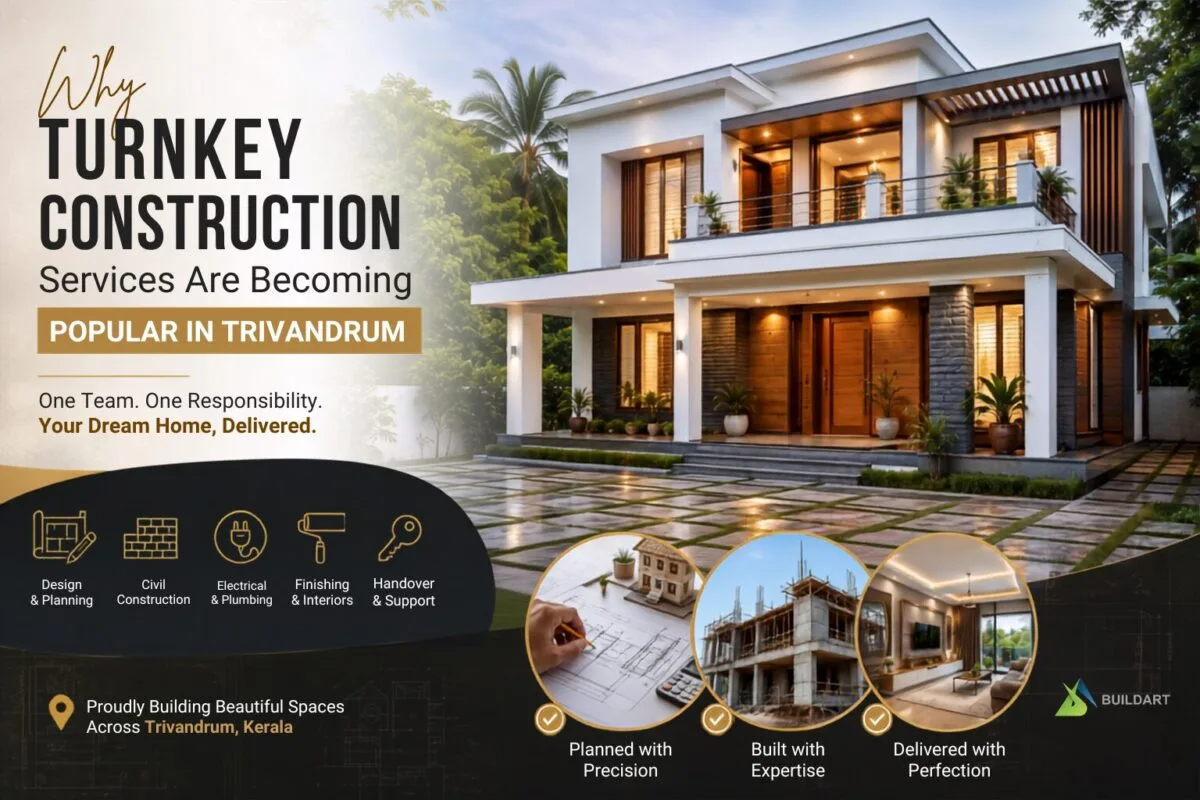 Why Turnkey Construction Services Are Becoming Popular in Trivandrum